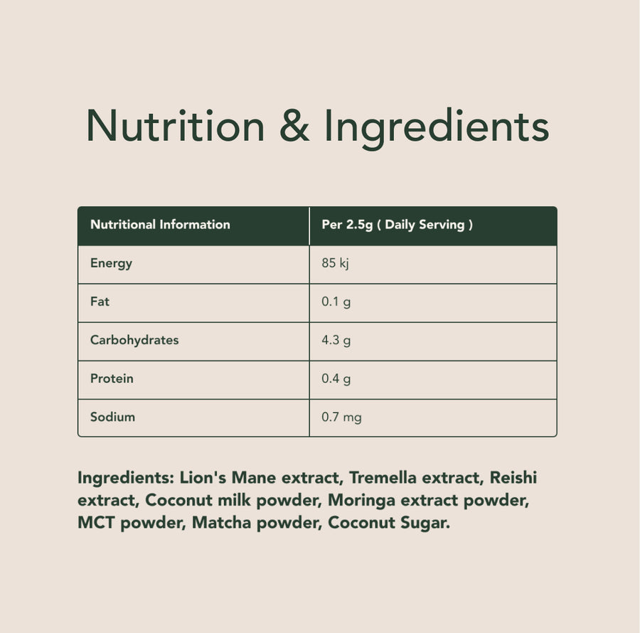 Nooni Mushroom Matcha